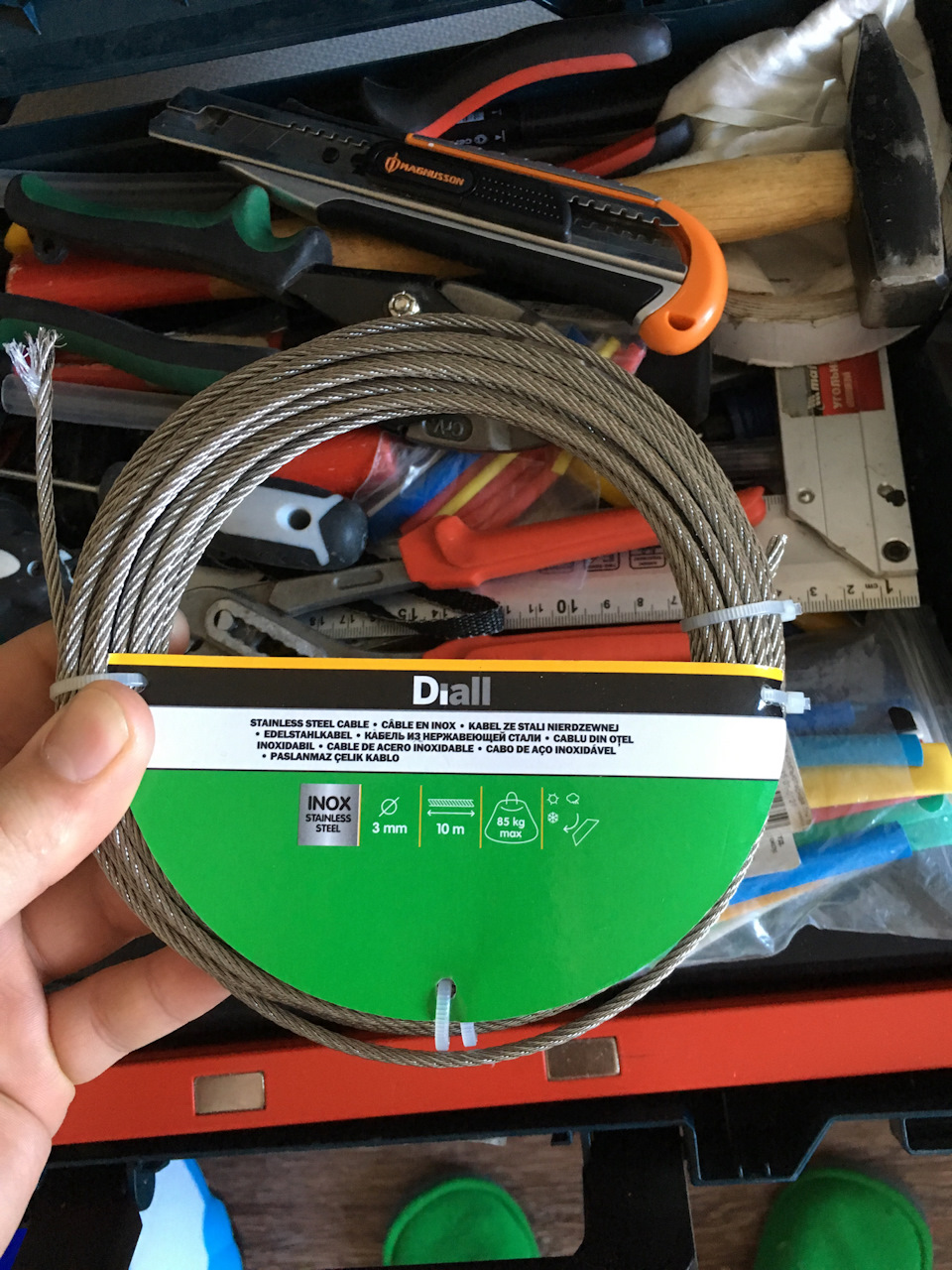 Câble en inox Diall ø3 mm, 10 m