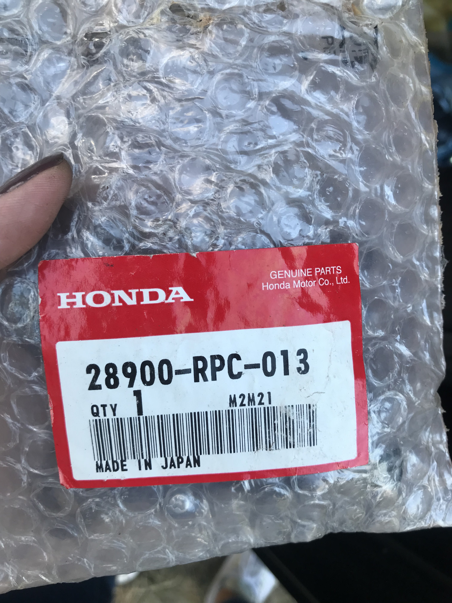 Запчасти 13. Honda 28900rpc013. Honda 28900-RPC-013 оригинал.