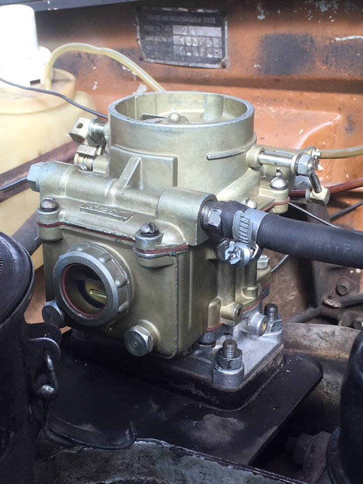 Новый 126й карб — ГАЗ 24, 2,5 л, 1972 года | своими руками | DRIVE2