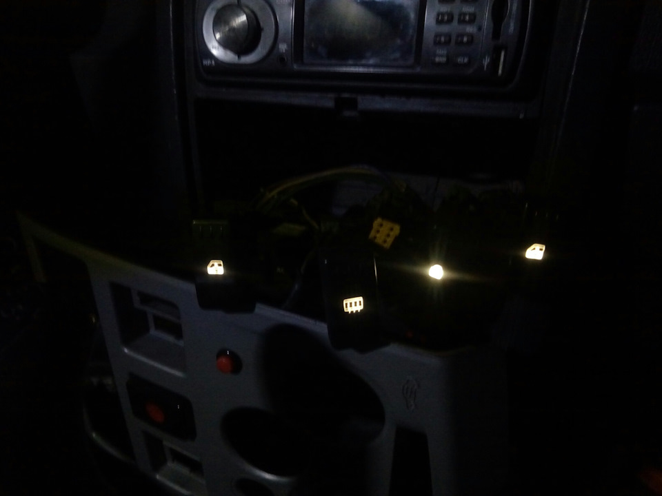 Светодиоды в подсветку кнопок — DRIVE2