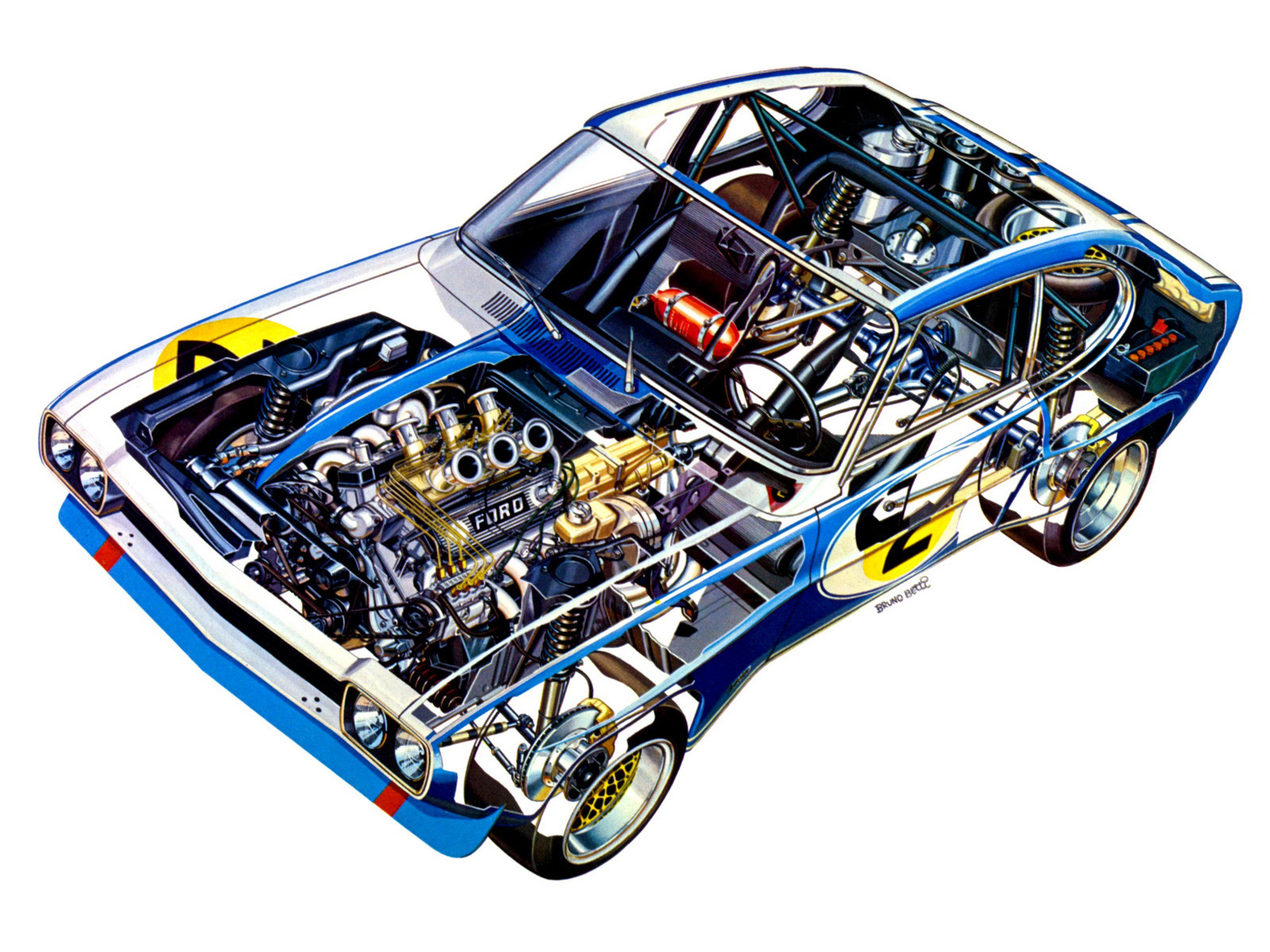 BMW Cutaway