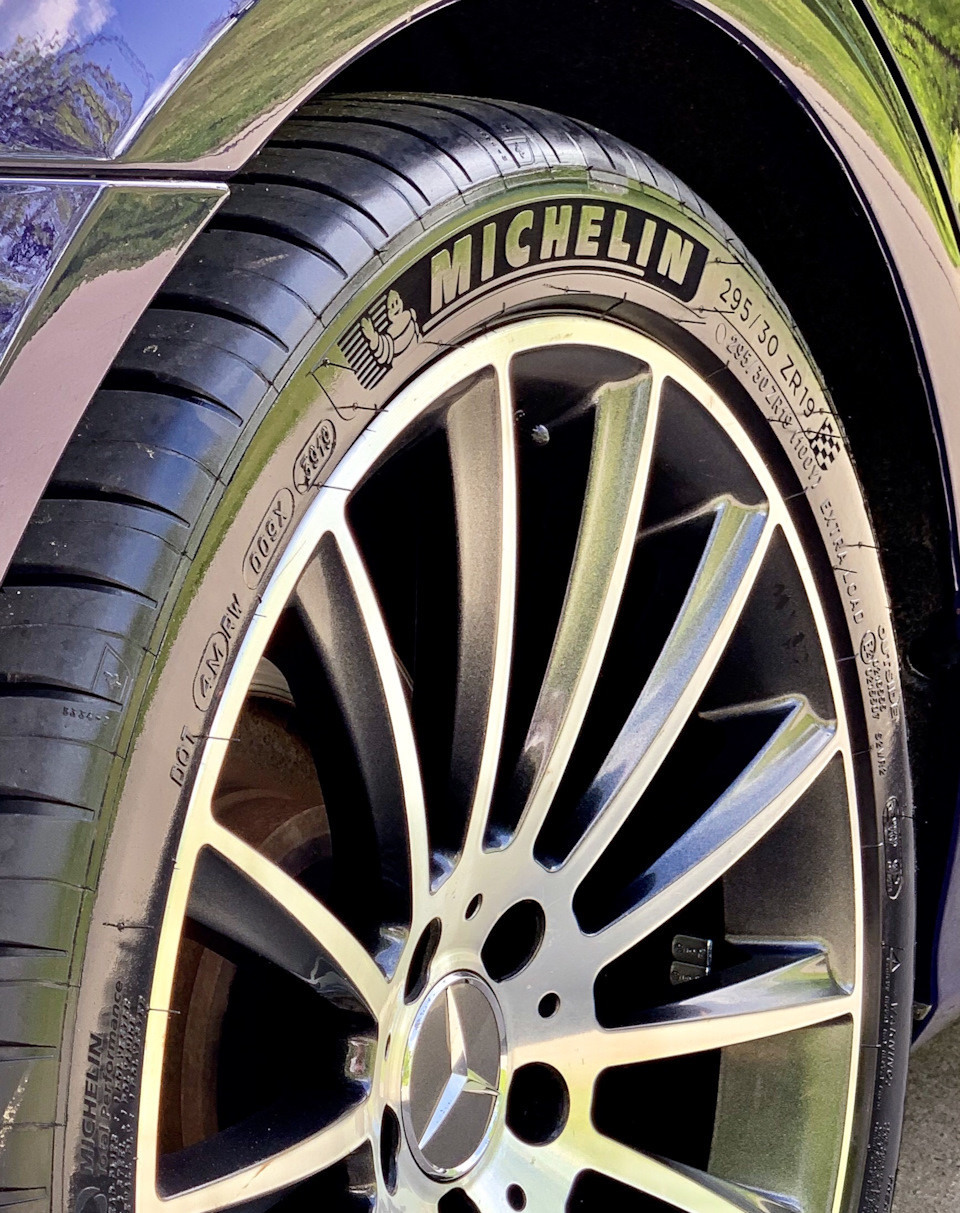 Michelin Pilot Sport PS4 s R19 — Mercedes-Benz CLS (C218), 4,7 л, 2012 ...