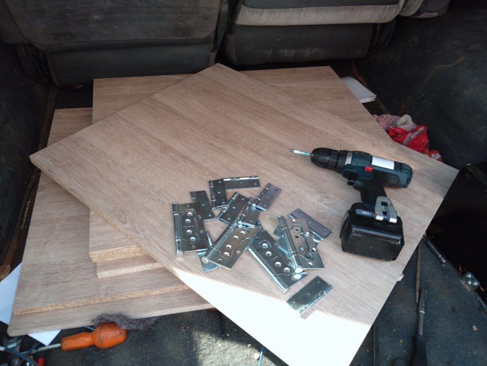 Установка складного спальника в Pajero 2 — Mitsubishi Pajero (2G), 2,8 ...