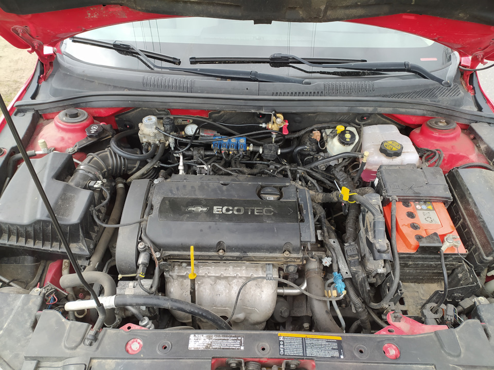 ГБО и прошивка — Chevrolet Cruze Hatchback, 1,8 л., 2013 года | тюнинг ...