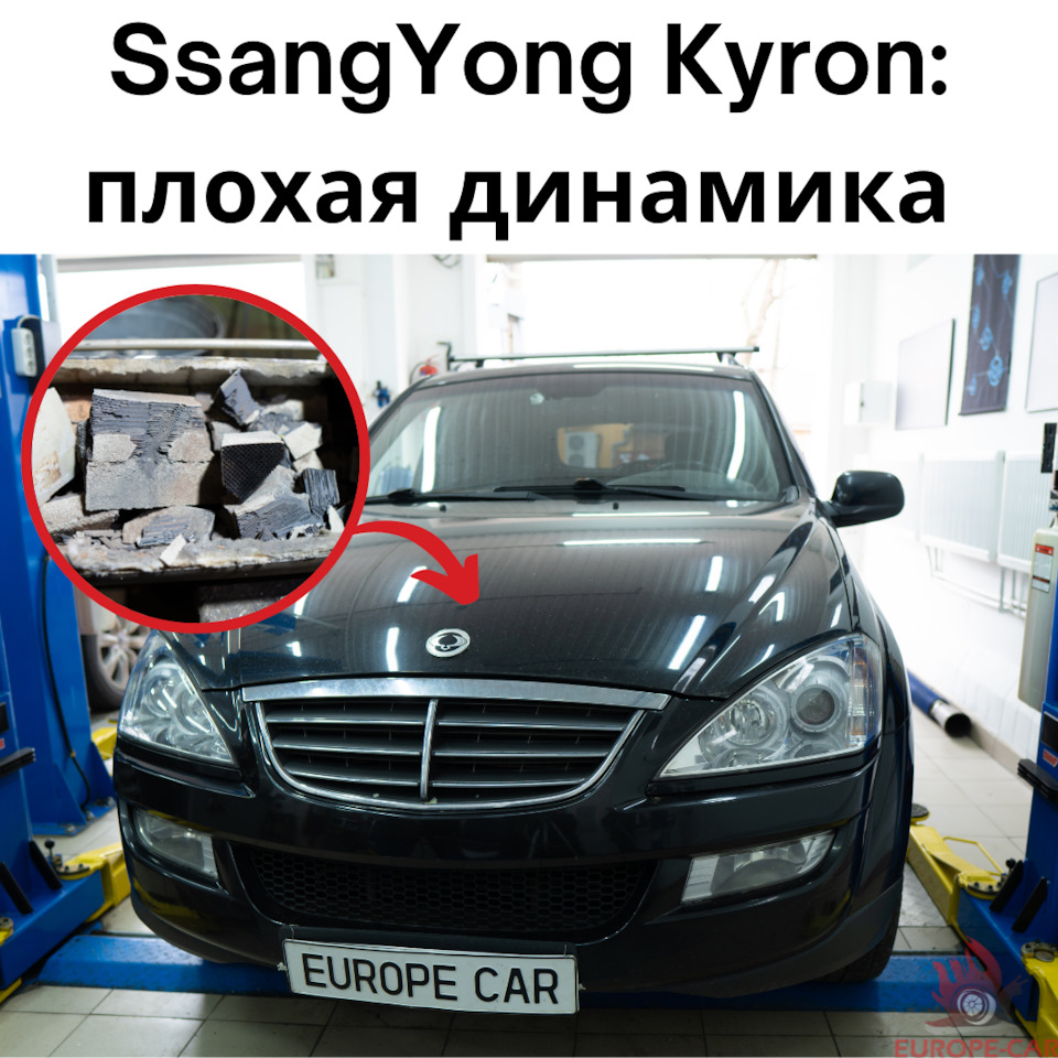 SsangYong Kyron: заглушить ЕГР, удалить сажевый фильтр, перевести авто ...