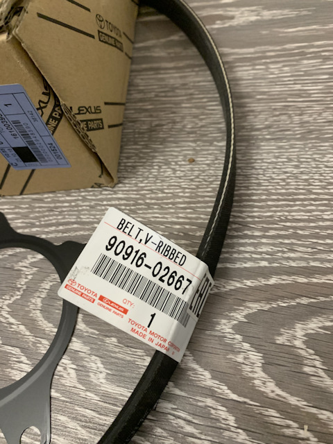 9091602667 ПОЛИКЛИНОВЫЙ РЕМЕНЬ 6 PK 1256 TOYOTA LEXUS | Запчасти на DRIVE2