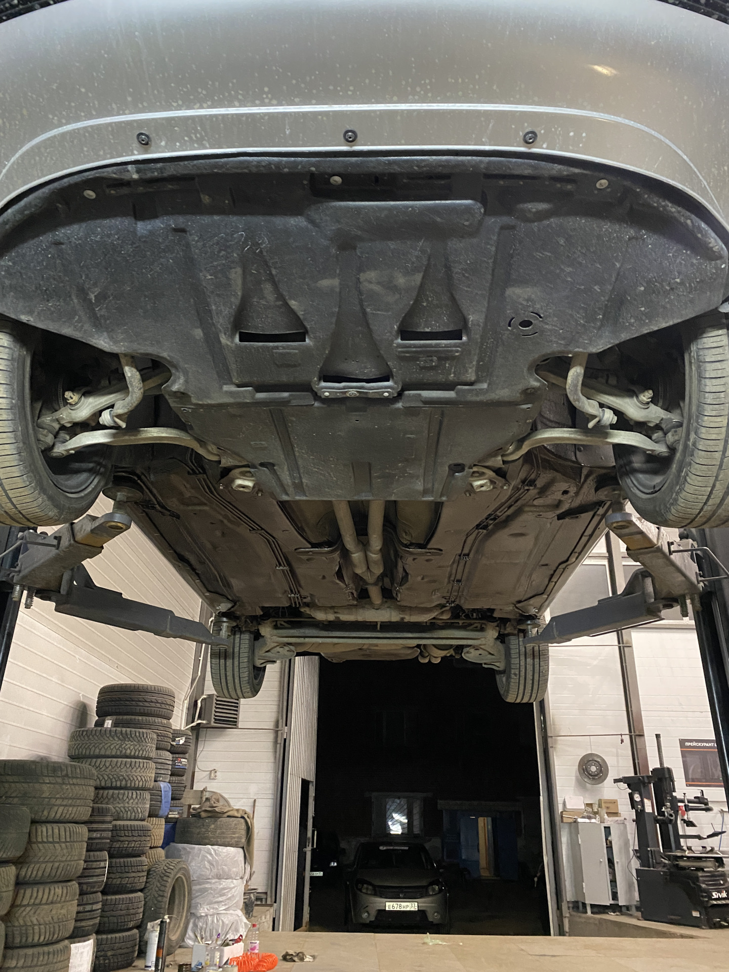 антикоррозийная обработка днища — Audi A6 (C5), 2,4 л, 1999 года ...