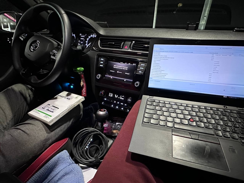 Активация SmartLink — Skoda Rapid (1G), 1,6 л, 2018 года | автозвук ...