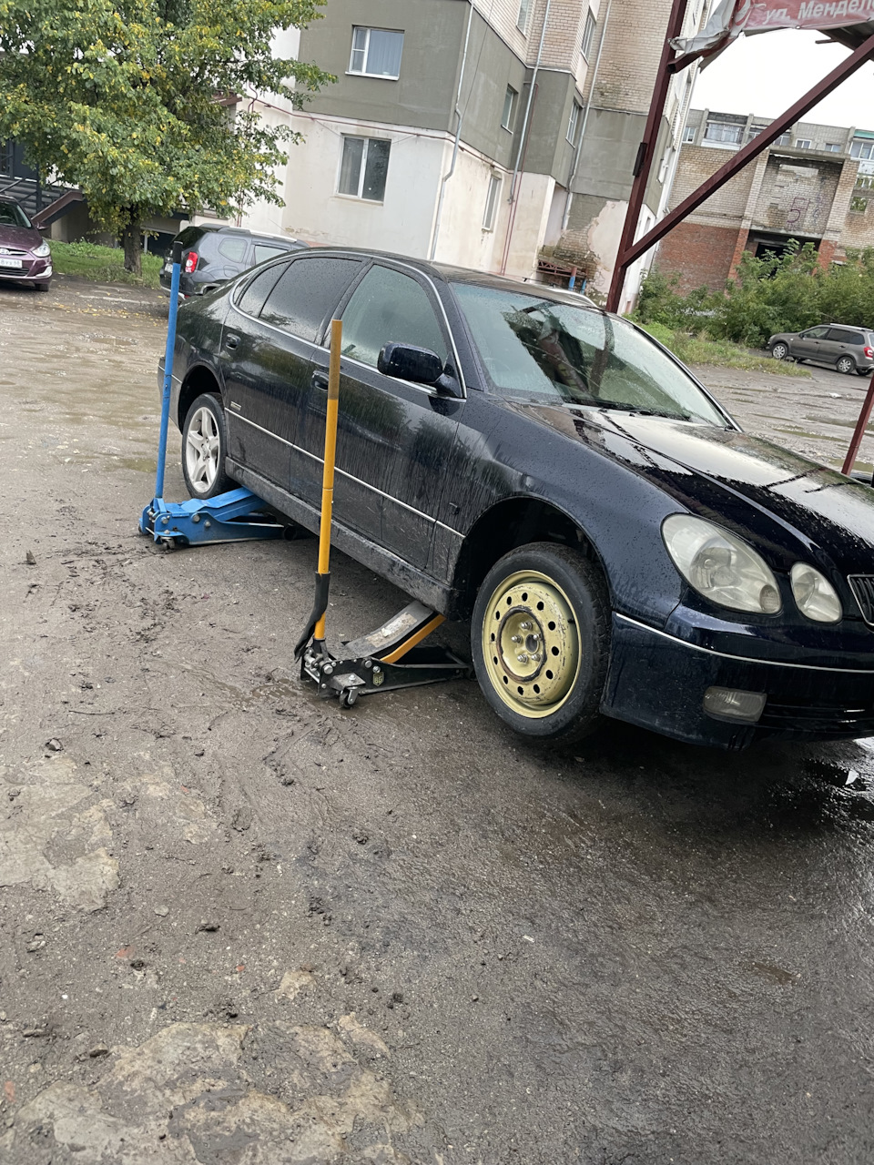 Берегите себя и свои авто😢 — Toyota Aristo (II), 3 л, 2002 года | ДТП |  DRIVE2