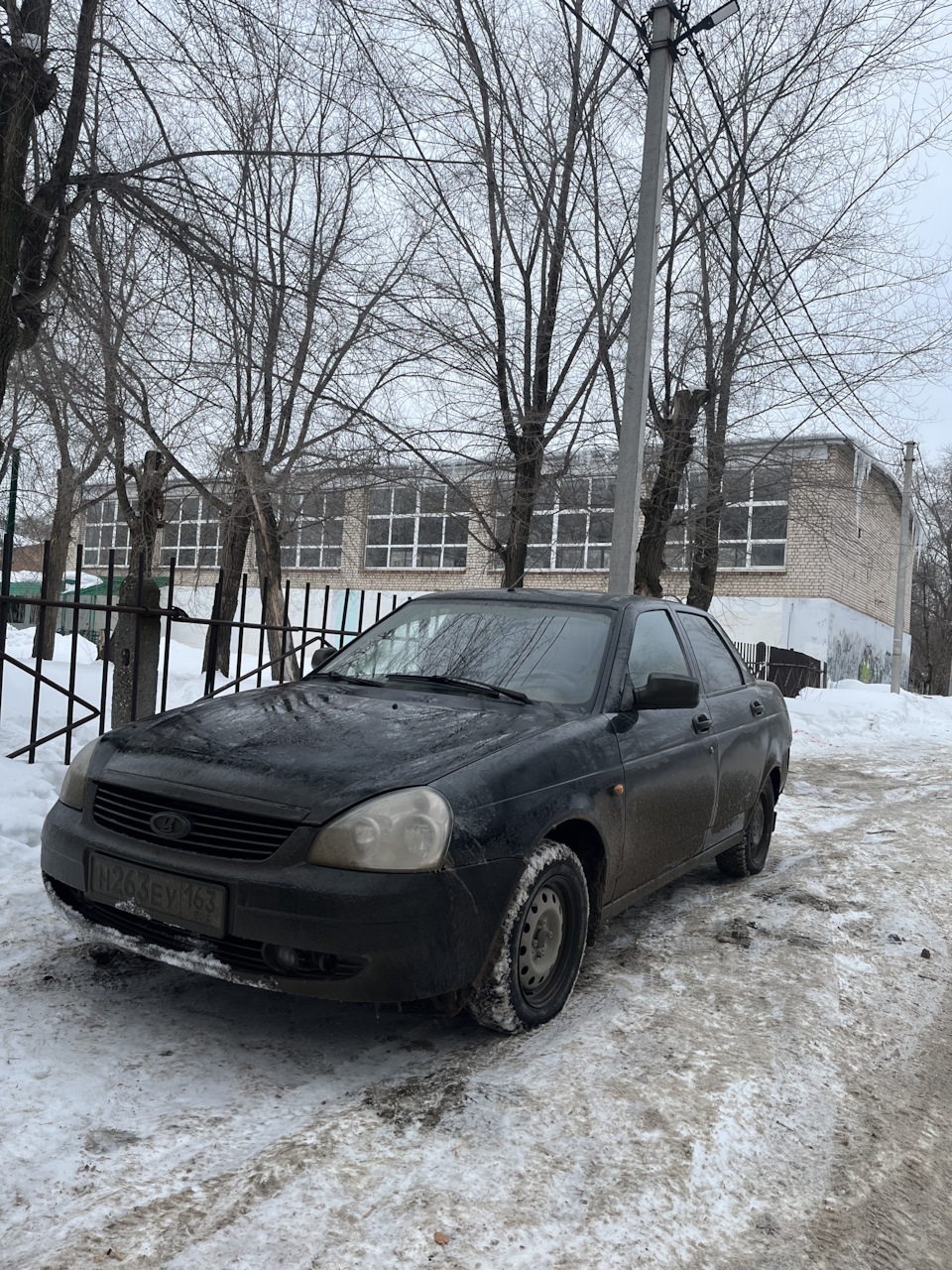 Нижняя решетка бампера — Lada Приора седан, 1,6 л, 2010 года | своими ...