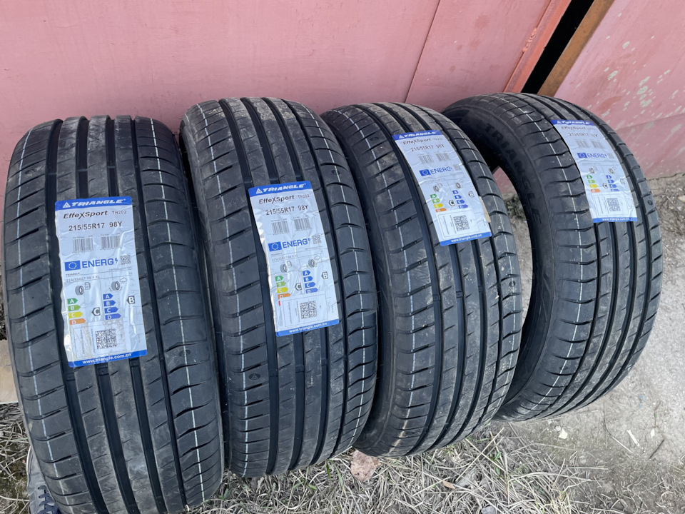 2. Летняя резина Triangle TH202 EffeXSport 215/55 R17 98Y XL — Citroen ...