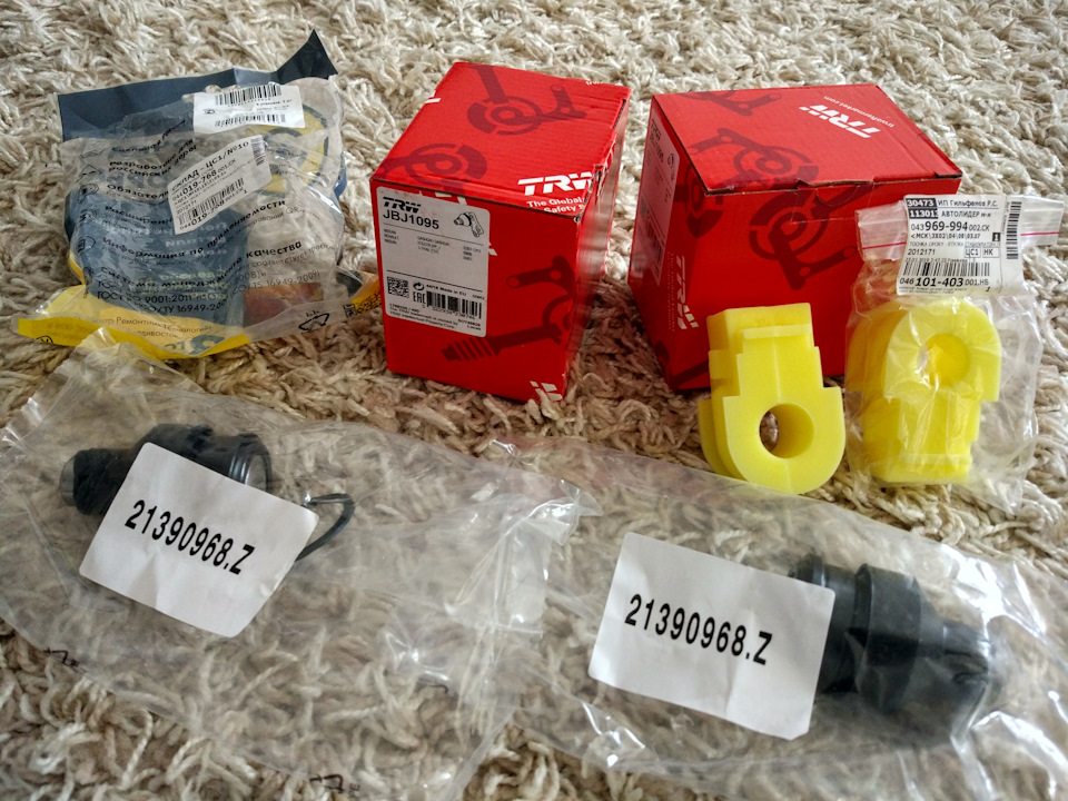 JBJ1095 Шаровая опора TRW | Запчасти на DRIVE2