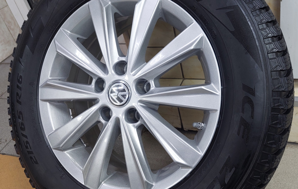 Покраска зимнего комплекта дисков порошковой краской. — Volkswagen ...