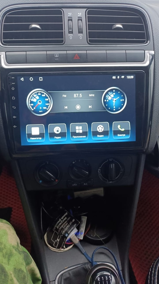 Автомагнитола — Volkswagen Polo Sedan, 1,6 л, 2019 года | автозвук | DRIVE2