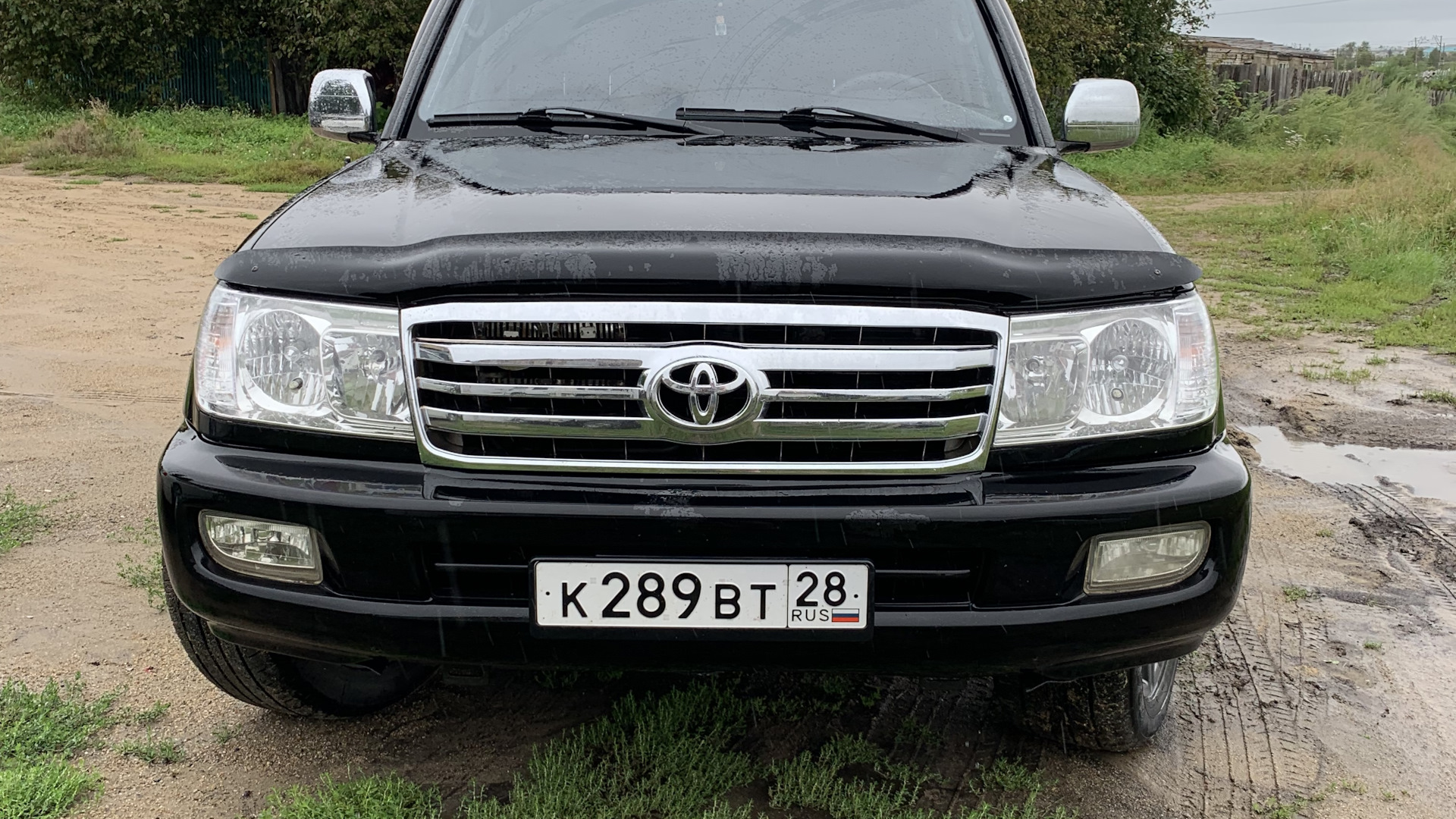 Toyota Land Cruiser 100 4.7 бензиновый 2002 | Черный бандит. на DRIVE2