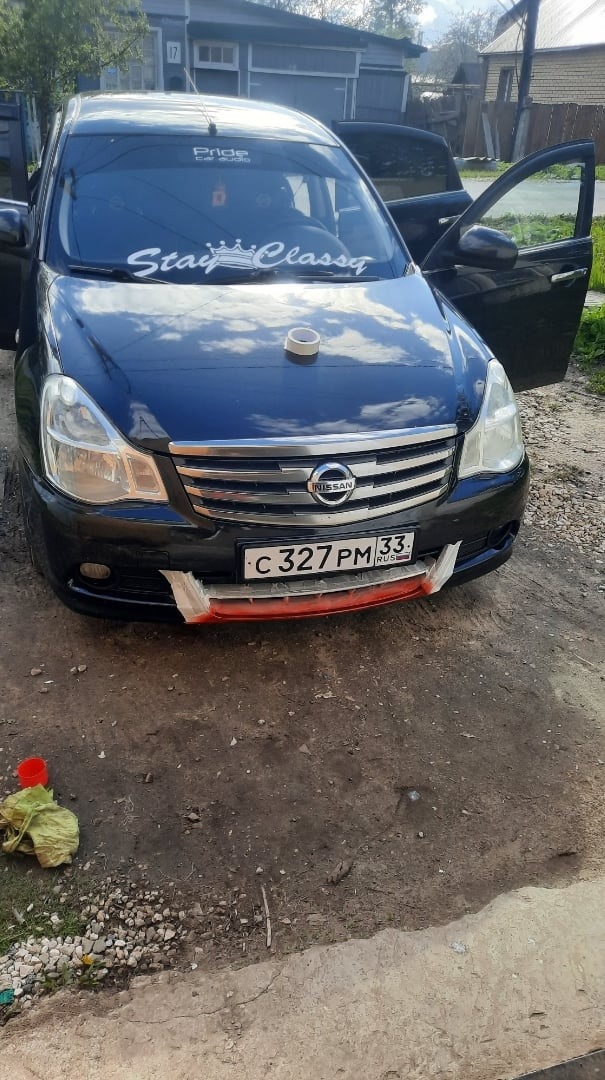 Тунинг 😅 — Nissan Almera V (G11/15), 1,6 л, 2013 года | стайлинг | DRIVE2