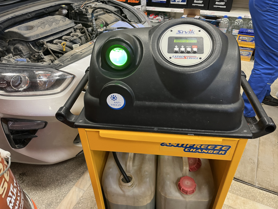 Проблема с печкой (часть 2) или Аппаратная замена антифриза — KIA Ceed ...