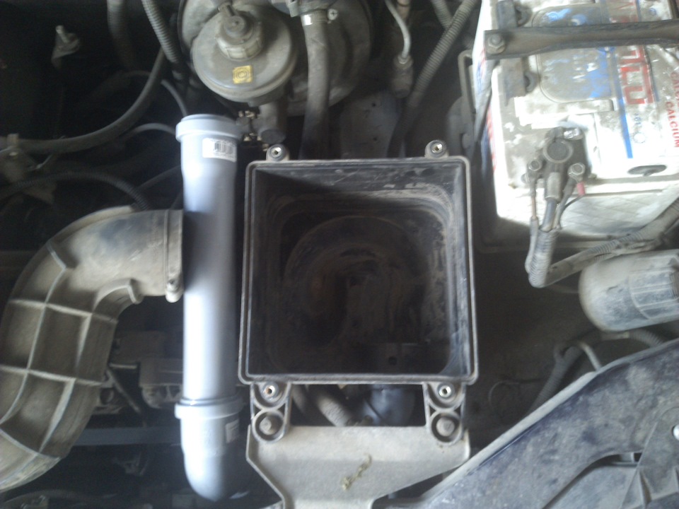 сантехшноркель — Chevrolet Niva, 1,6 л, 2005 года | аксессуары | DRIVE2