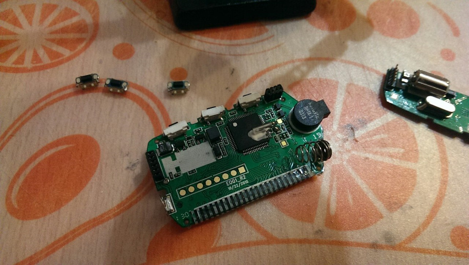 Замена кнопок брелка Starline A91 — Toyota Will VS, 1,8 л, 2001 года ...