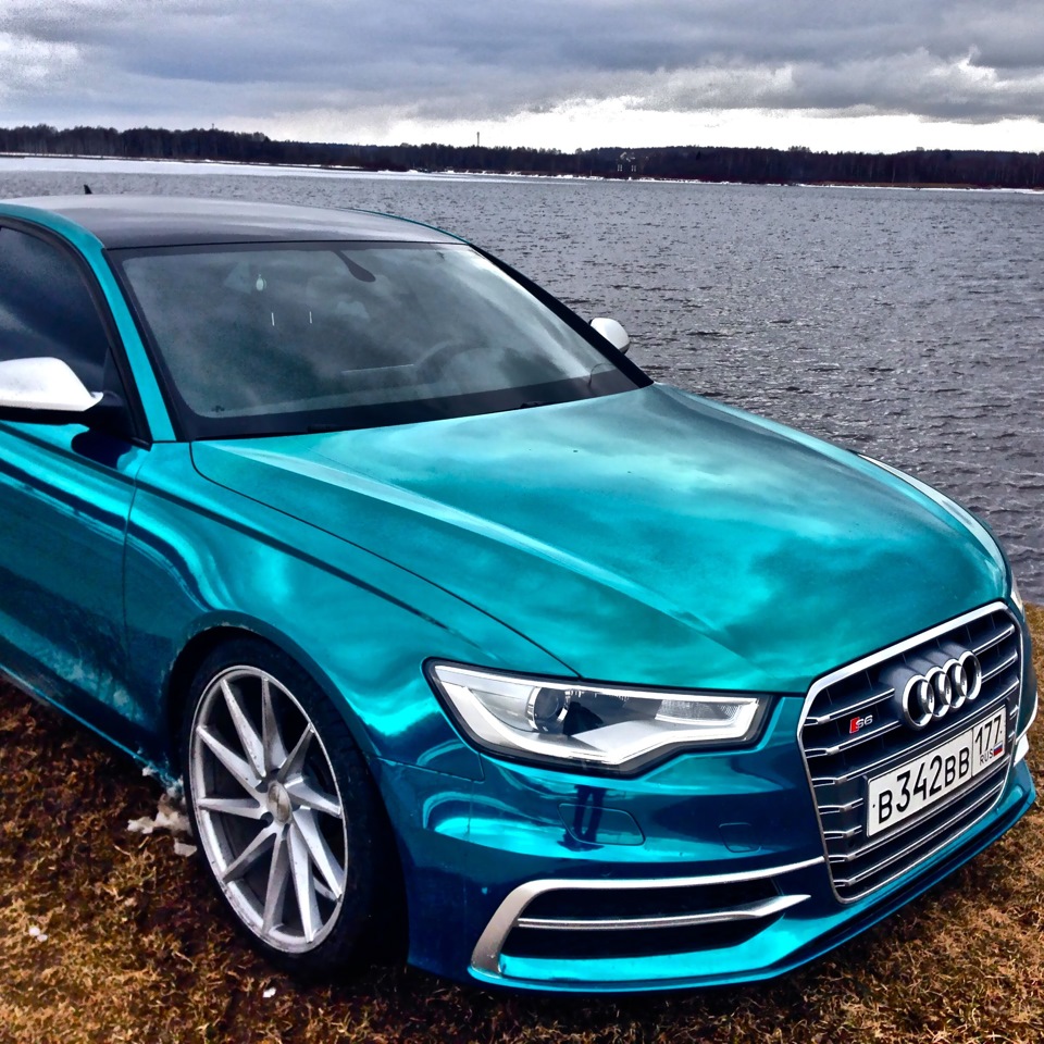 Audi s7 Emerald Green