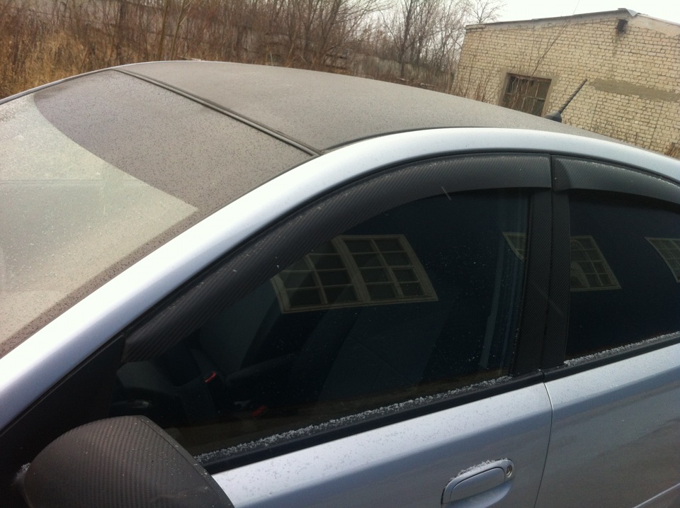 Тюнинг дефлекторов) — KIA Rio 5-door (2G), 1,4 л, 2010 года | тюнинг ...
