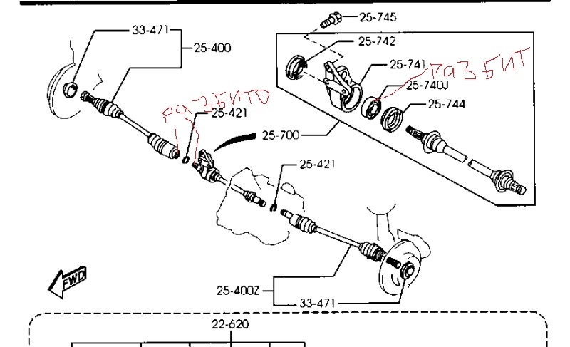 Мазда 323 фамилия вечная проблема правый передний привод