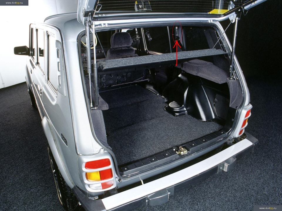 Багажное отделение ваз 2131 без полки фото свет и хром - Lada 4x4 5D, 1,8 л, 2006 года тюнинг DRIVE2