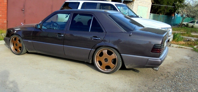 Wheels on w124 for Eugene