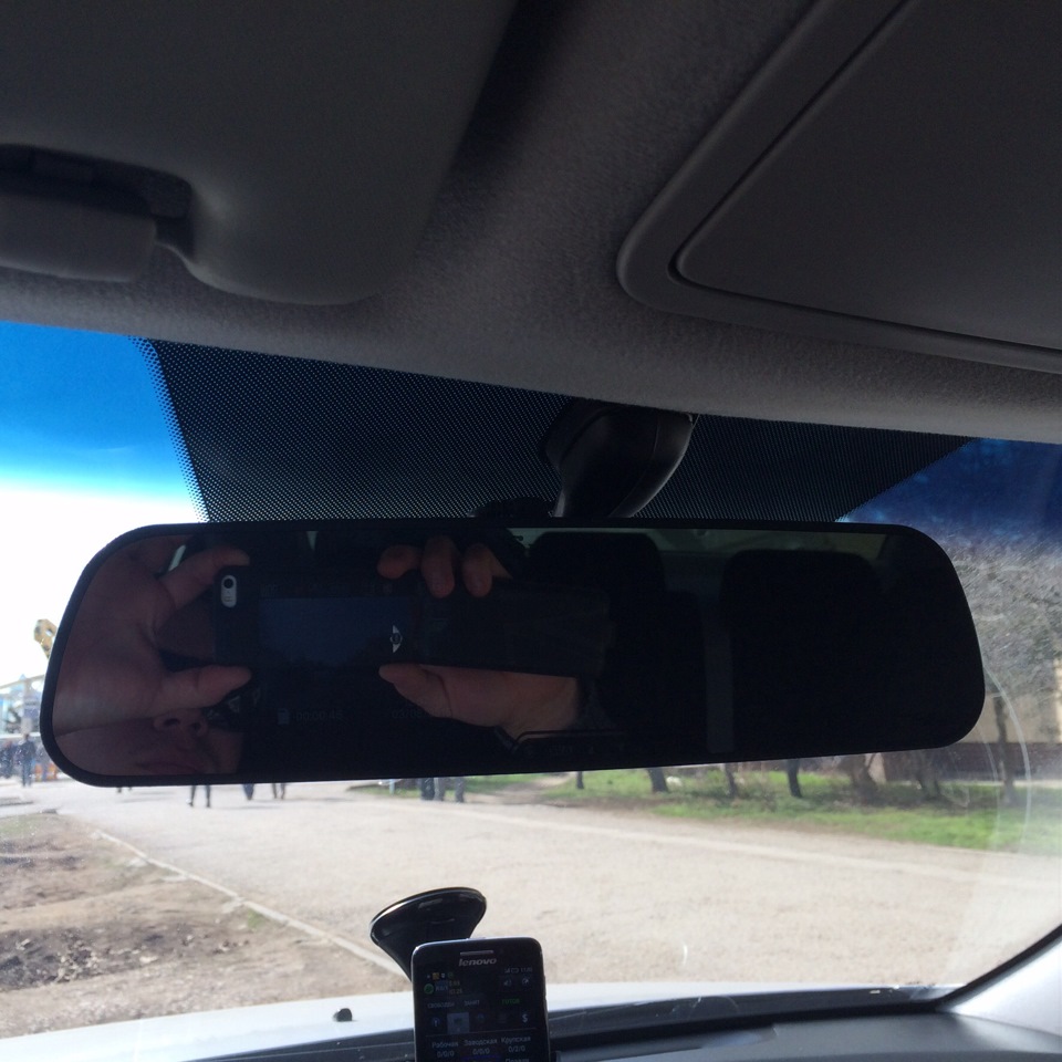 Видеорегистратор в зеркале заднего вида — DRIVE2
