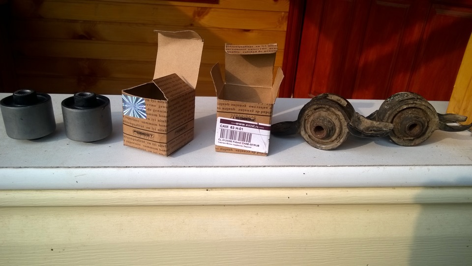 перепрессовка сайлентблоков рычага — Chevrolet Epica, 2 л, 2007 года ...