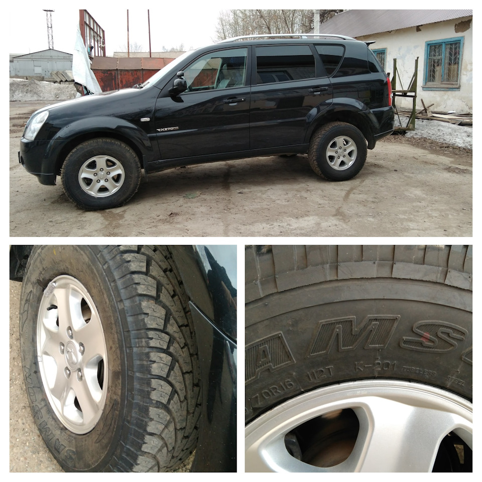 Тормозной диск, втулки и стойки стабилизатора, резина — SsangYong ...