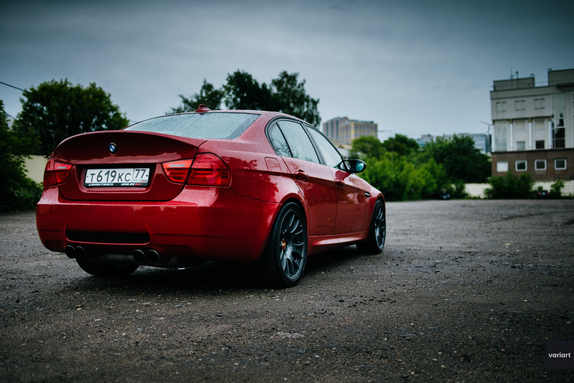 BMW e90 Red