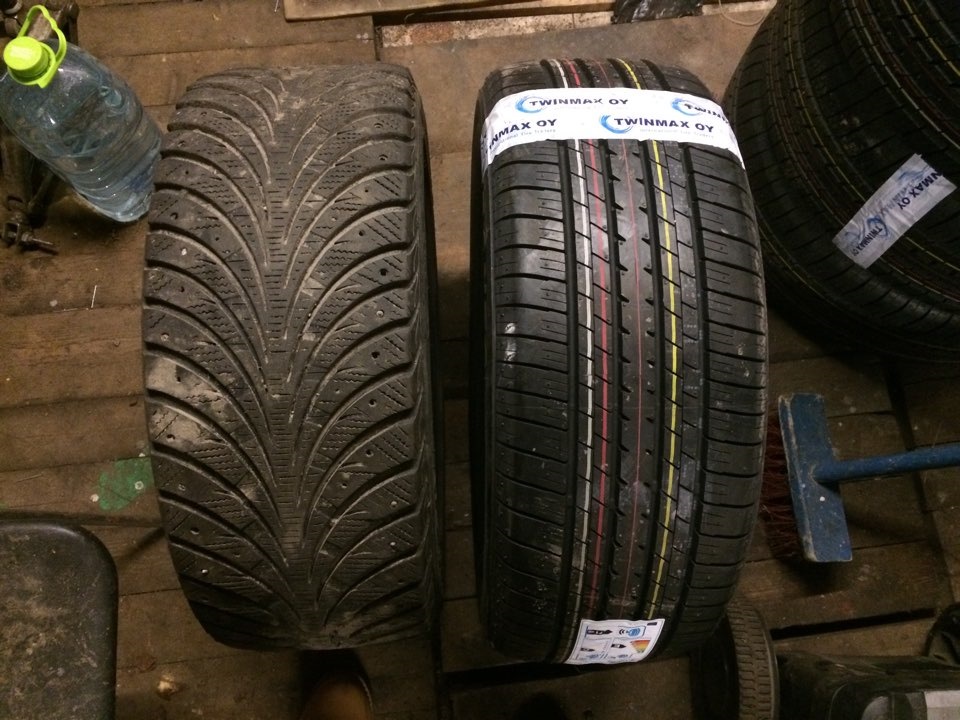 Bridgestone Turanza ER33 235/50 R18 — Citroen C5 (2G), 2,2 л, 2009 года ...