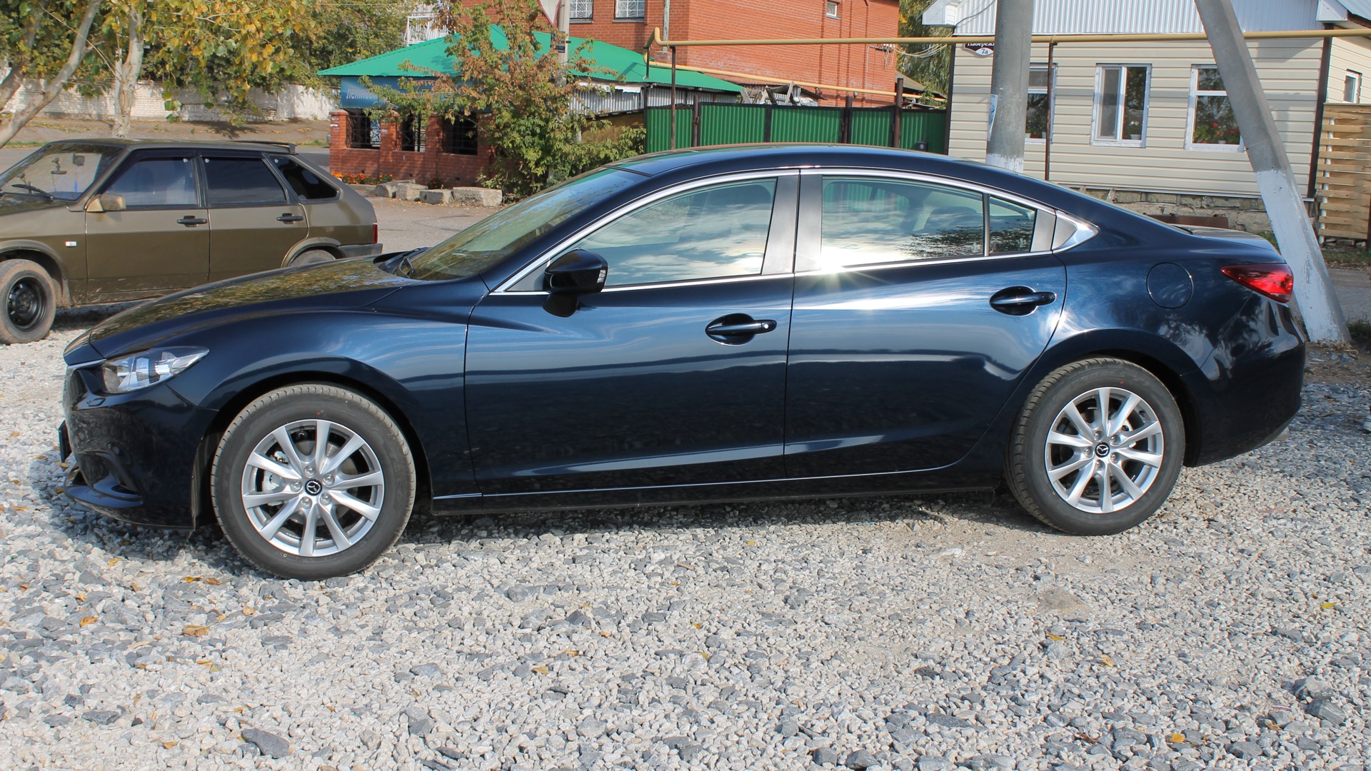 Deep crystal blue маркировка цвета Mazda 6 (3G) GJ 2.0 бензиновый 2014 Deep Crystal Blue на DRIVE2
