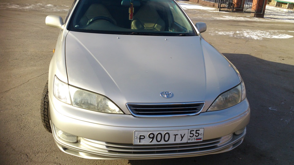 Установка губы на бампер — Toyota Windom (20), 2,5 л, 1997 года ...