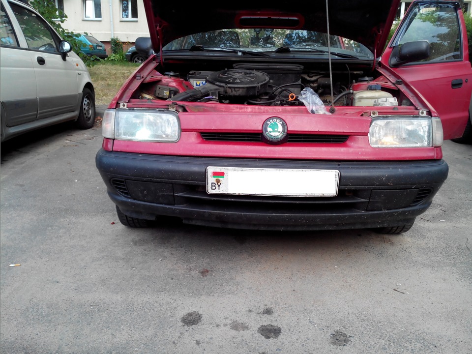 Диоды вместо родных габаритов — Skoda Felicia, 1,3 л, 1997 года ...