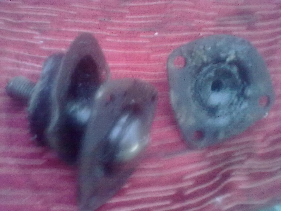 замена шаровых опор, резинок стабилизатора, трапеции. — Lada 2107, 1,6 ...