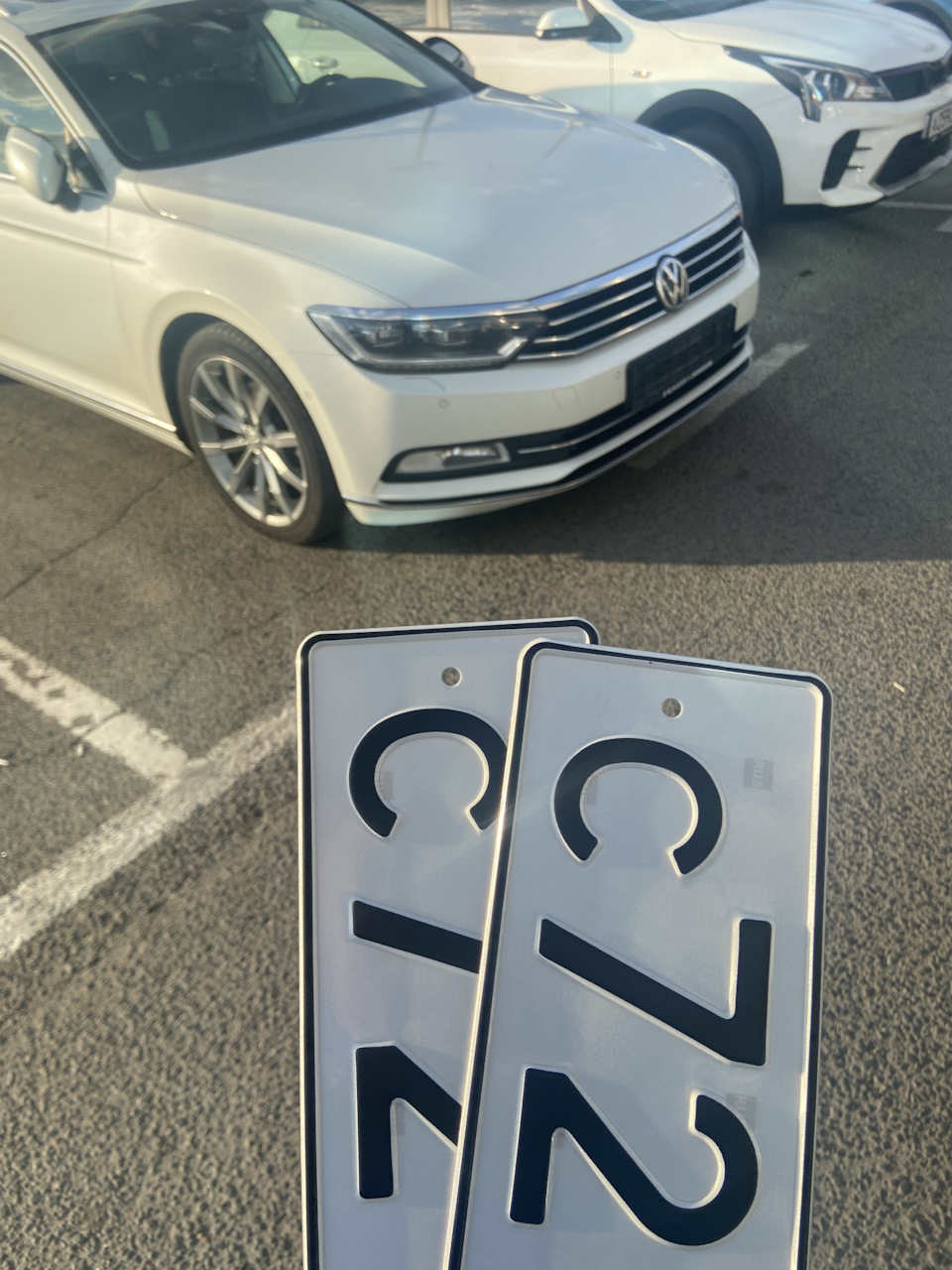 Постановка на учет — Volkswagen Passat B8, 2 л, 2017 года | покупка ...