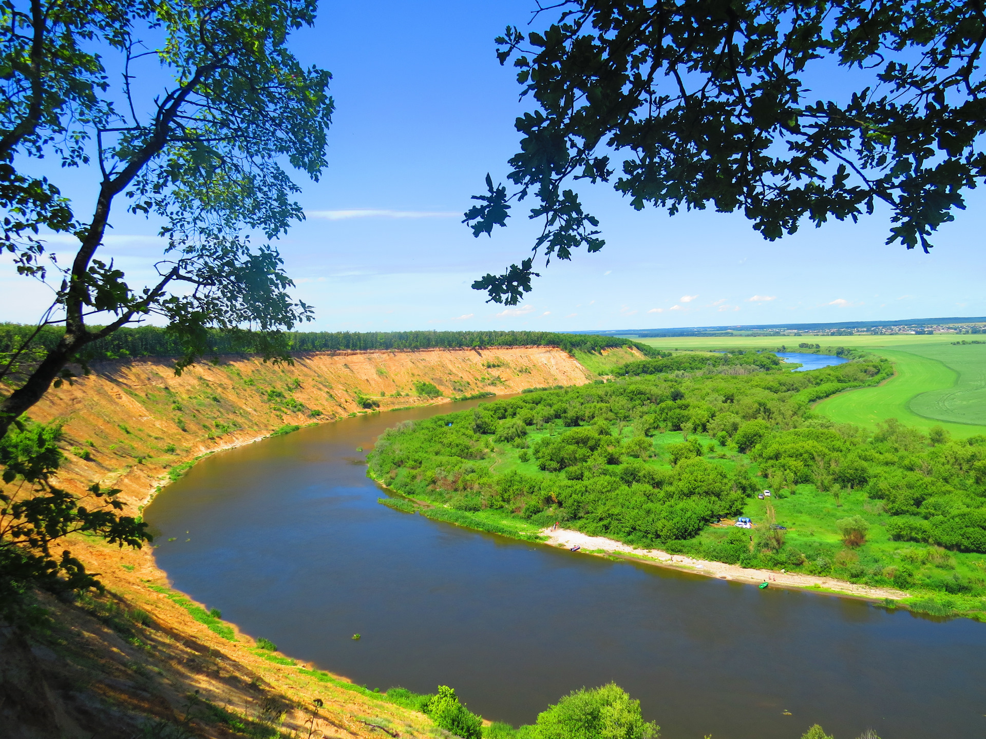 Пляж в кривоборье