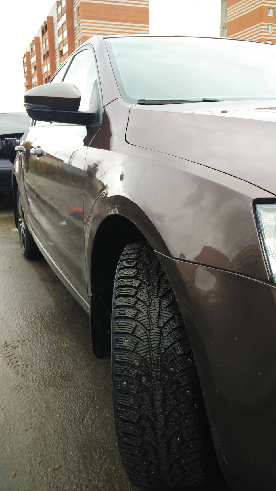 Шиномонтаж (Зима близко…) — Skoda Octavia A7 Mk3, 1,4 л, 2014 года ...