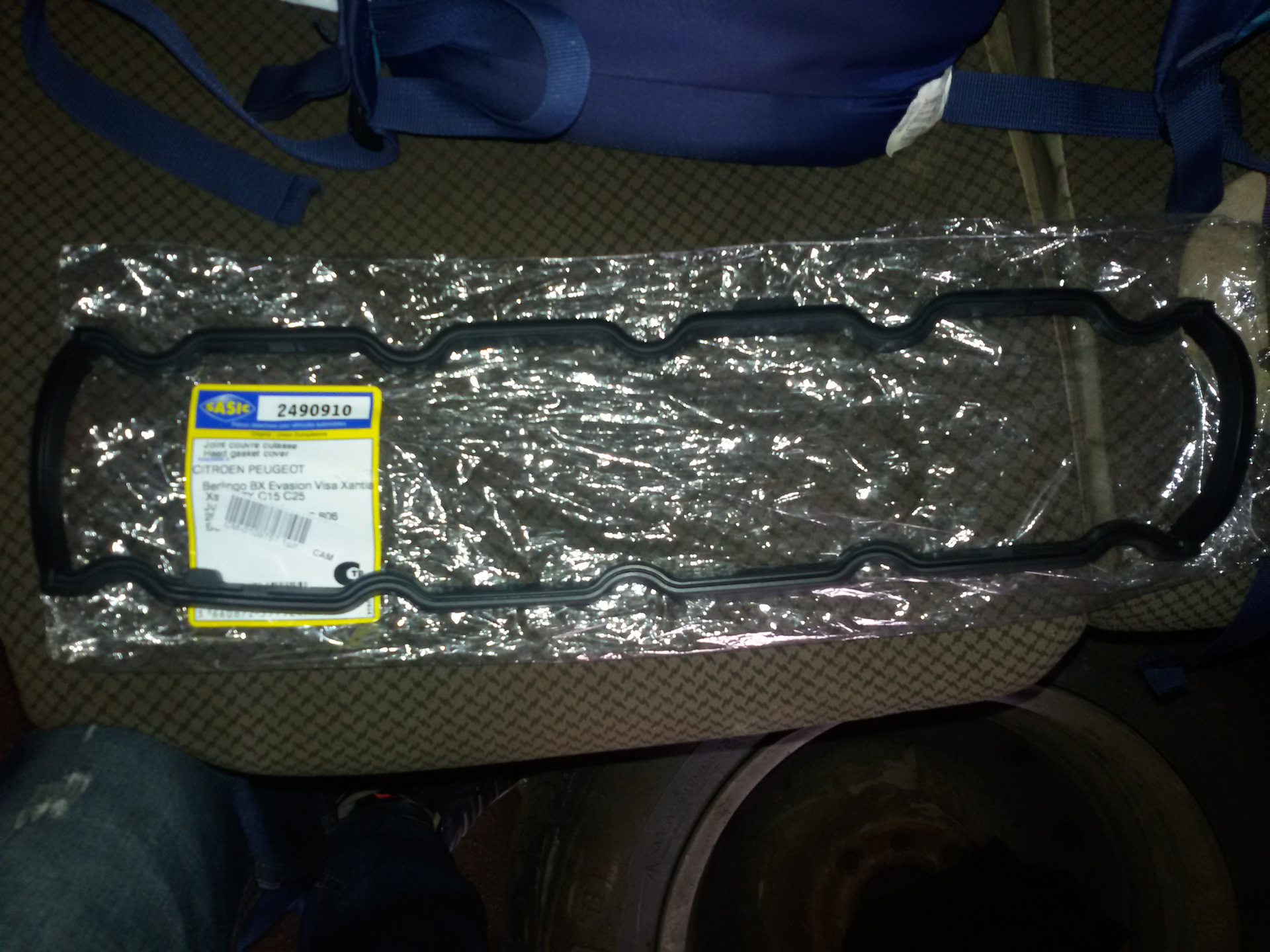 Прокладка кришки ГБЦ — Peugeot 405, 1,9 л, 1990 года | расходники | DRIVE2