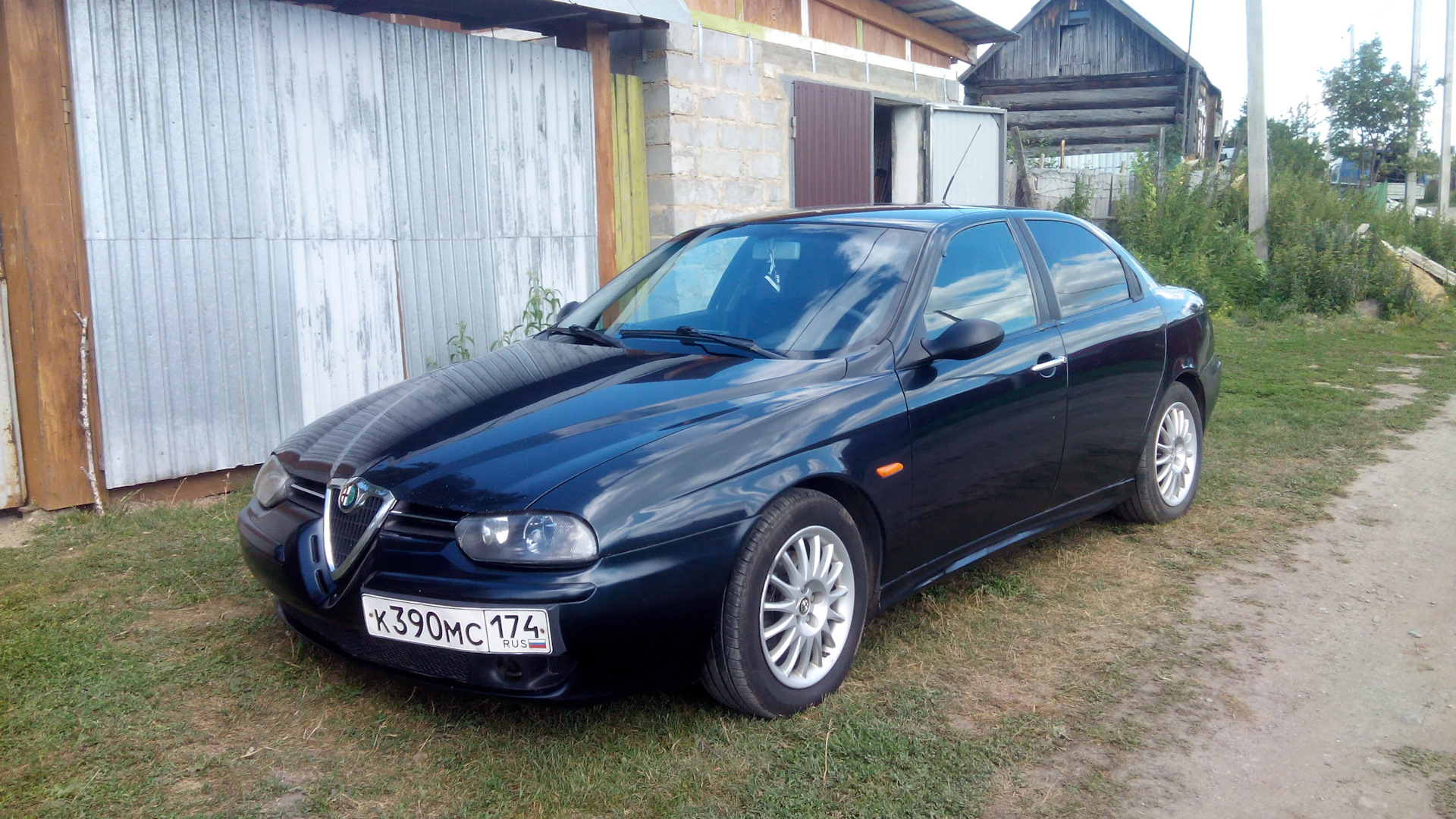 Старые фоты — Alfa Romeo 156, 2 л, 2000 года | фотография | DRIVE2