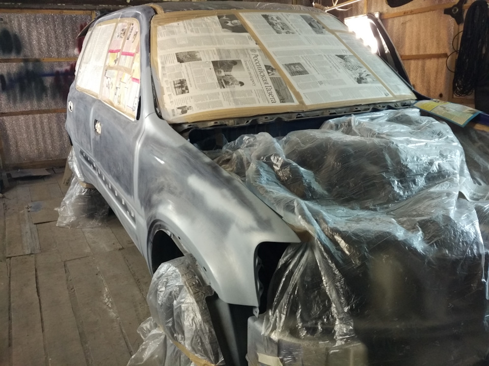 Покраска авто хонда срв