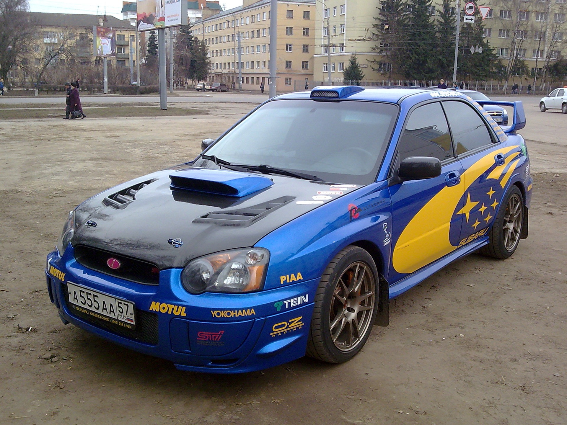 Фотки — Subaru Impreza WRX STI (GD), 2,5 л, 2004 года | фотография | DRIVE2