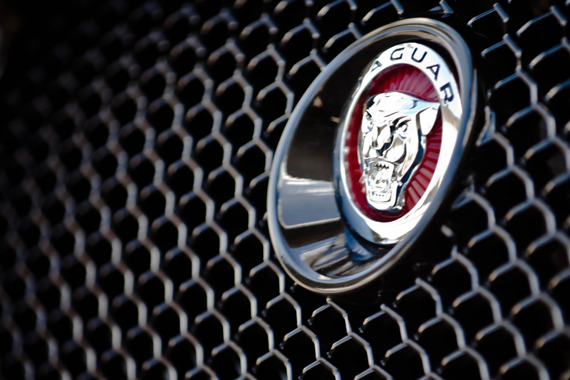 Jaguar XF 2011 значок на решетку