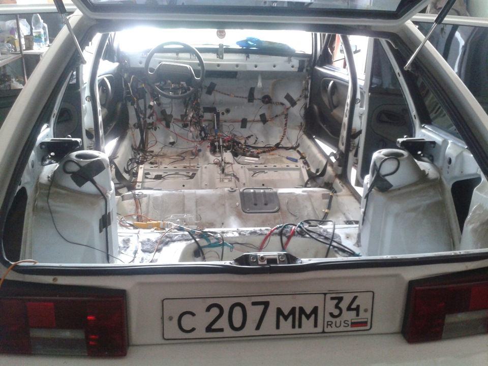 шумовиброизоляция ч2 пол, моторный щит, крыша — Lada 2114, 1,6 л, 2012 ...