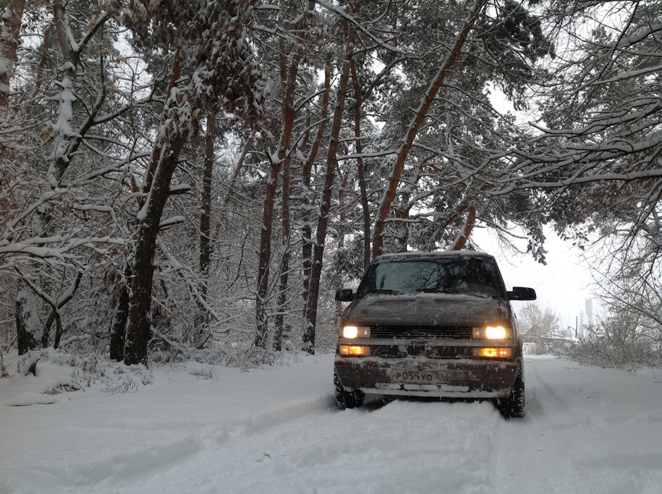 Зима пришла… — Chevrolet Astro II, 4,3 л, 2000 года | фотография | DRIVE2