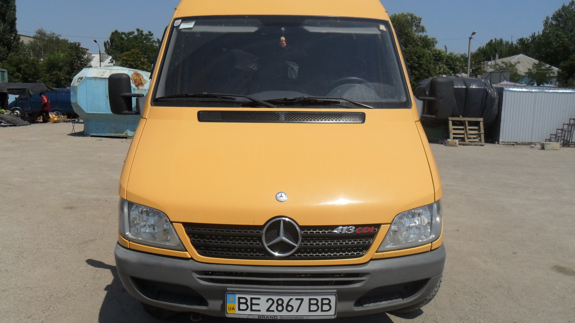 Mercedes-Benz Sprinter (1G) 2.2 дизельный 2004 | 413 CDI Работяга на DRIVE2