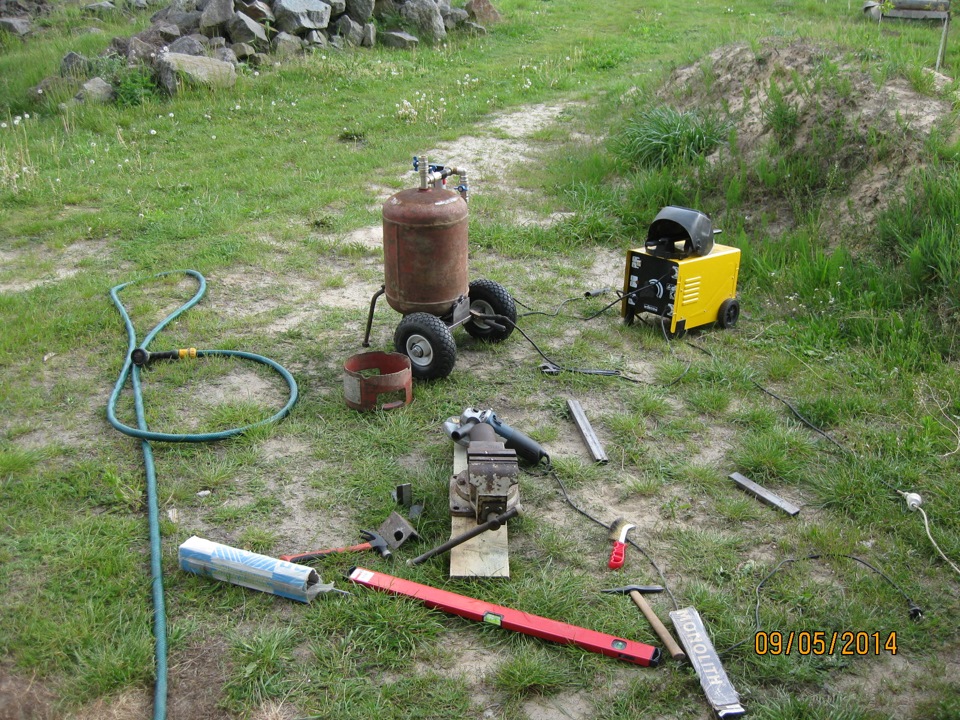 Пескоструйка начало… — FIAT Uno, 1 л, 1988 года | другое | DRIVE2