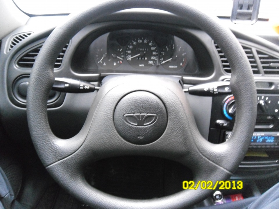 Руль с Нубиры — Daewoo Lanos, 1,5 л, 2007 года | тюнинг | DRIVE2
